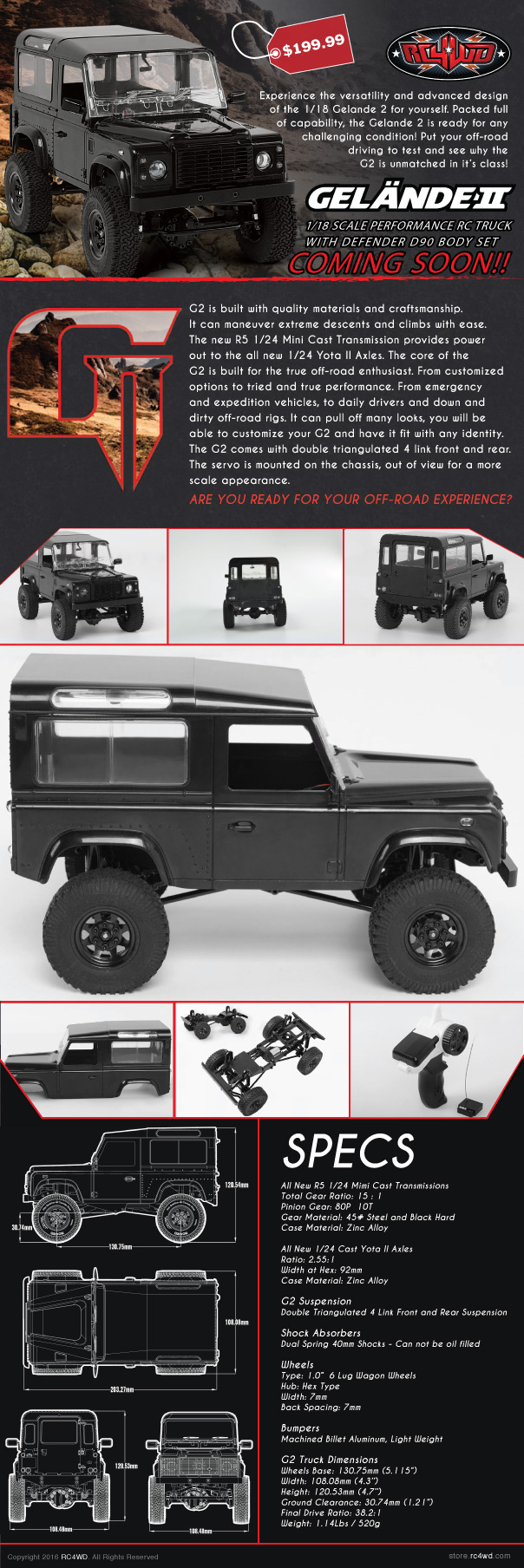 RC4WD New Product Release Coming Soon!!